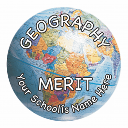 Geography Reward Stickers - Photographic
