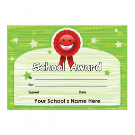 School Award Certificates