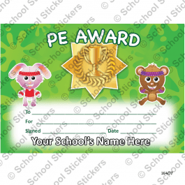PE Primary Certificate Set 2