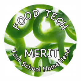 Food Technology Reward Stickers - Photographic