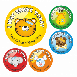 Animal Bravery Stickers
