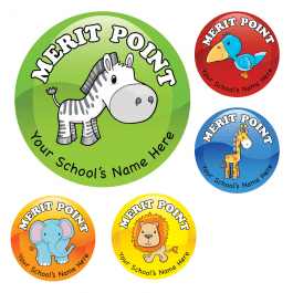 Merit Point Stickers