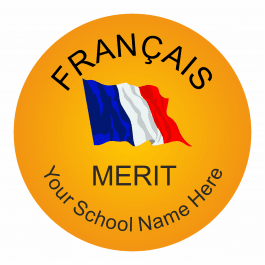 French Reward Stickers - Classic