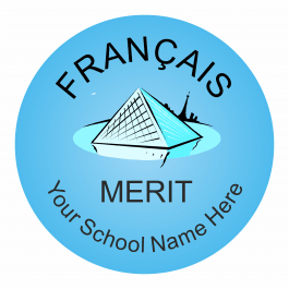 French Reward Stickers - Classic