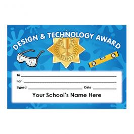 Design Technology Certificate Set 4