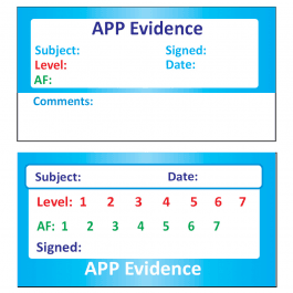 APP Evidence Stickers