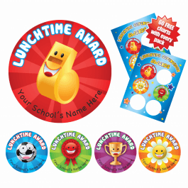 Collectable Lunchtime Stickers and 60 Free Collection Charts