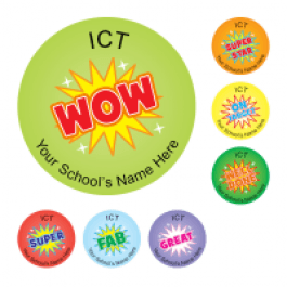 ICT Wow Stickers
