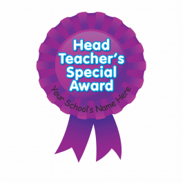 Head Teacher Rosette Stickers