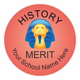American History Reward Stickers - Classic