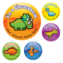 Cleversaurus Stickers