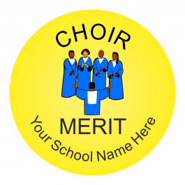 Choir Reward Stickers - Classic