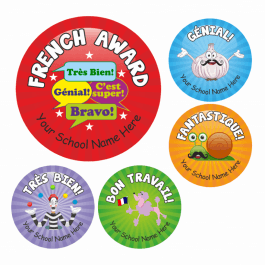 Primary French Stickers Set 2