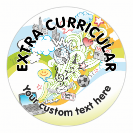 Extra Curricular Doodle Stickers