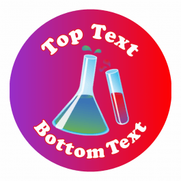 Science Customisable Stickers