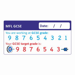 MFL GCSE 1-9 Marking Stickers