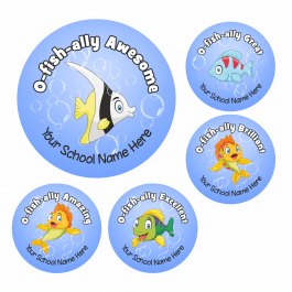 O-Fish-Ally Stickers