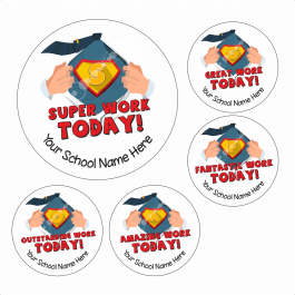 Super Hero Praise Stickers