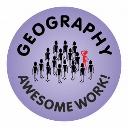 Geography Awesome Work Reward Stickers