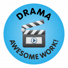 Awesome Work Reward Stickers - Drama