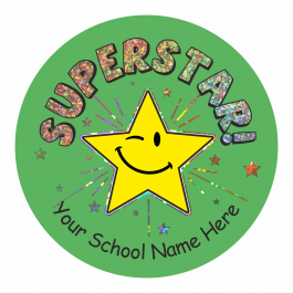 Superstar Sparkly Stickers