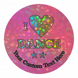 Born to Dance Sparkly Stickers 