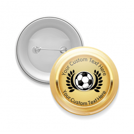 Football - Customised Button Badge