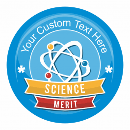 Science Banner Stickers