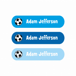 Name Labels - Football