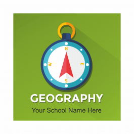 Geography academic Reward Stickers