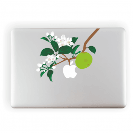 Apple Tree Laptop Sticker