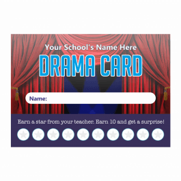 Drama Punch Cards