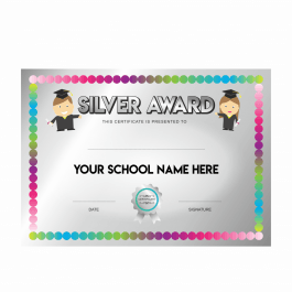 Silver Award Spot Certificates