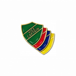 Vice Captain Pin Badge - Shield