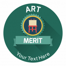 Art Emblem Stickers