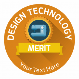 Design Technology Emblem Stickers