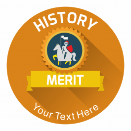 History Emblem Stickers