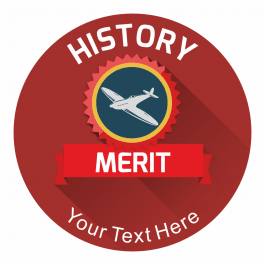 History Emblem Stickers
