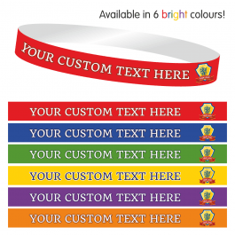 Logo Customisable Coloured Wristbands