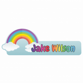 Rainbow Name Labels