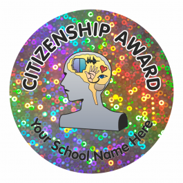 Citizenship Award Sparkly Stickers