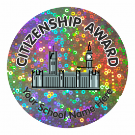 Citizenship Award Sparkly Stickers