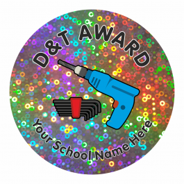 D&T Award Sparkly Stickers