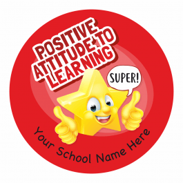 Positive Attitude to Learning Stickers