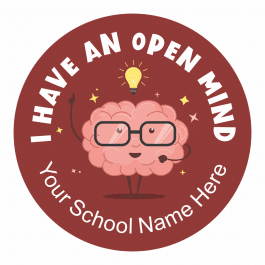 Open Mind Stickers