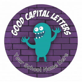 Punctuation Monster Stickers
