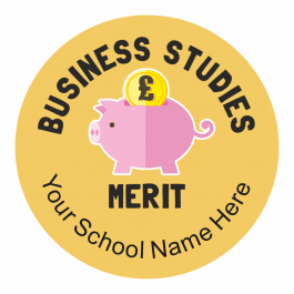 Business Studies Merit Stickers