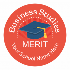 Business Studies Starburst Stickers