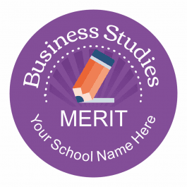 Business Studies Starburst Stickers
