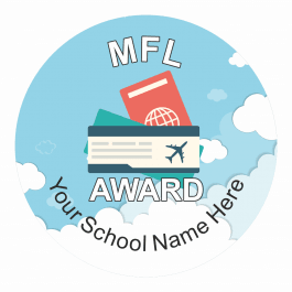MFL Travel Award Stickers